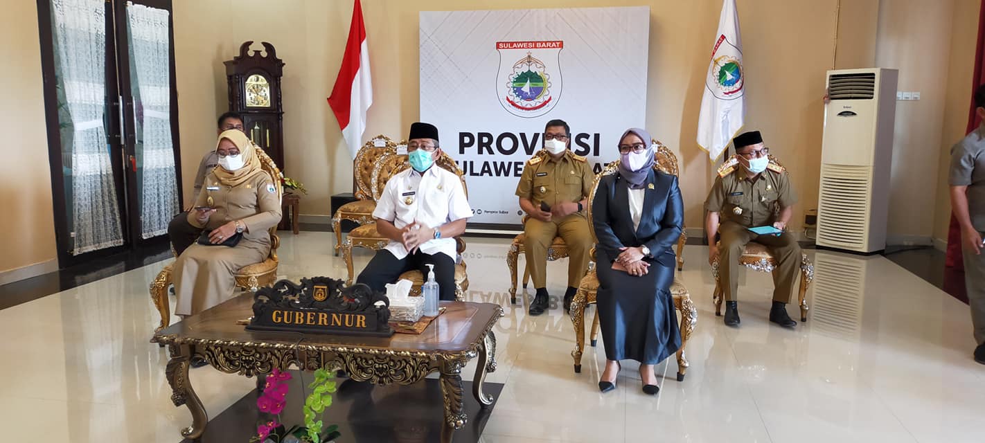 Gubernur-Wagub Sulbar Kompak Hadiri Rakor Kepala Daerah se-Indonesia Melalui Vidcon
